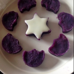 紫薯酸奶饼
