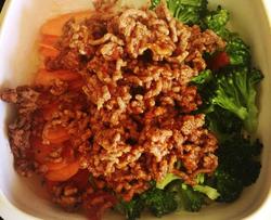 微波版牛肉酱饭