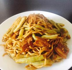 扁豆焖面