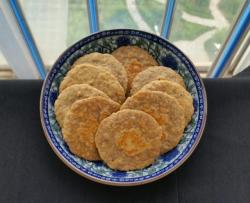 燕麦核桃饼干
