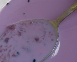 紫薯胚芽牛奶汁