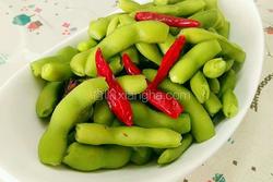 盐水麻辣毛豆