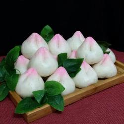 寿桃的制作方法