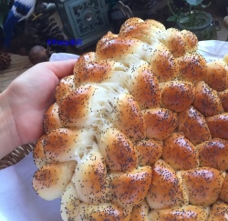 罂粟籽辫子面包