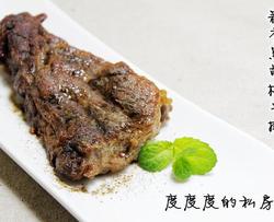 蒜香黑胡椒牛排