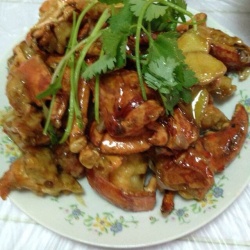 葱姜炒龙虾