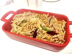 茭白肉丝