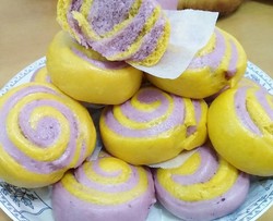 彩卷馒头