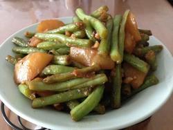 豆角炖土豆