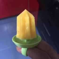 柠檬精油芒果酸奶冰棒