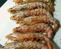 盐烤阿根廷红虾
