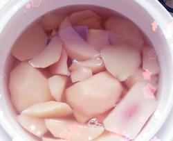 冰糖蜜桃水