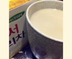 手煮韩式麦奶茶