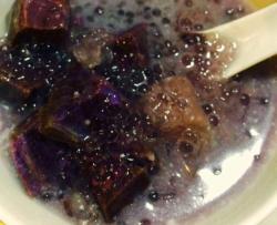 紫薯银耳椰汁西米露