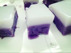紫薯椰奶冻