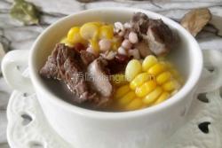 红豆薏米排骨汤