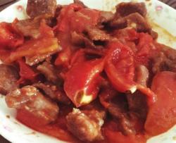 番茄炒牛肉
