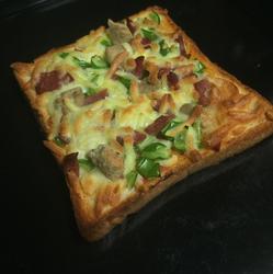 面包片pizza