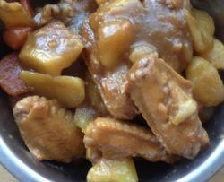 土豆炖鸡翅