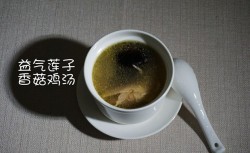 益气莲子香菇鸡汤