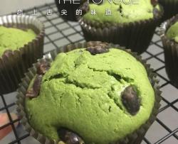 抹茶红豆cupcakes