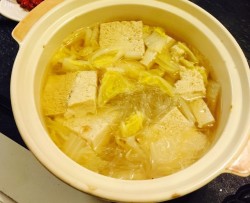 清淡食谱之白菜豆腐汤