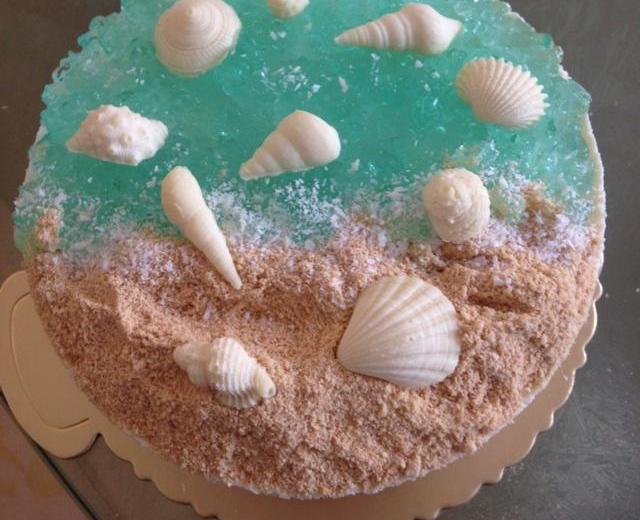 碧海金沙椰风蛋糕