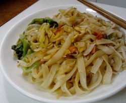 简易版炒河粉