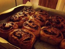 肉桂卷 cinnamon bun