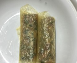 一抢而空之荠菜豆腐皮卷