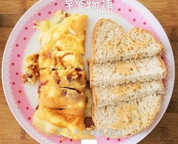 芝士牛肉粒厚蛋烧