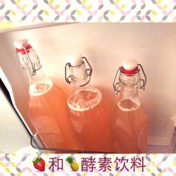 草莓菠萝发酵气体饮料