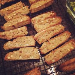 Cocoa Pecan Biscotti 可可味核桃意大利脆饼