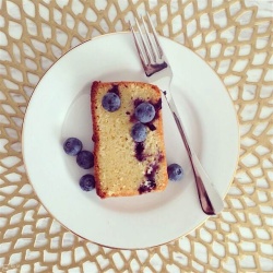蓝莓橙香蛋糕
