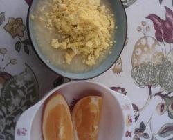 蛋黄小米粥