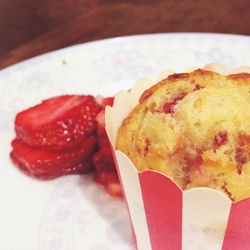 草莓麦芬Muffin