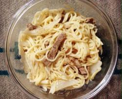 Pâtes à la Carbonara 奶油洋葱意大利面