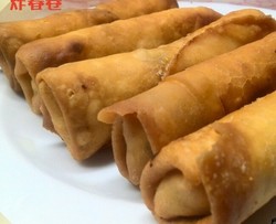 炸豆沙春卷