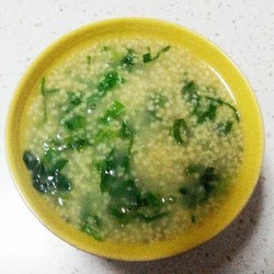 小米菜粥