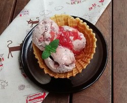 果酱冰淇淋