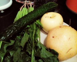 green smoothieD14黄瓜+芹菜+黄元帅+梨