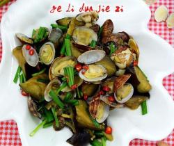 蛤蜊炖茄子 --蔬菜与海鲜最完美搭配典范