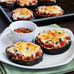 Eggplant Pizzas茄子披萨