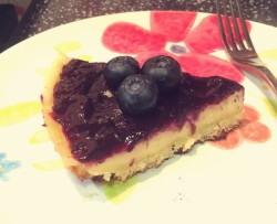 平底锅版蓝莓芝士蛋糕