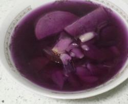 紫薯百合汤