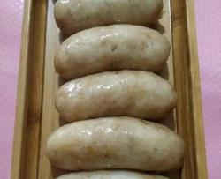 自制特色香糯蚝汁肉米肠