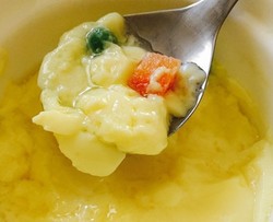 杂菜鸡蛋羹