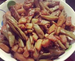 豆角炖土豆