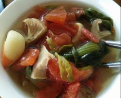 香菇番茄青菜汤