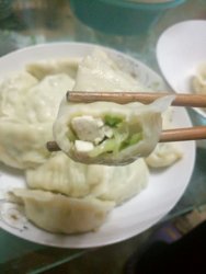 西葫芦豆腐水饺